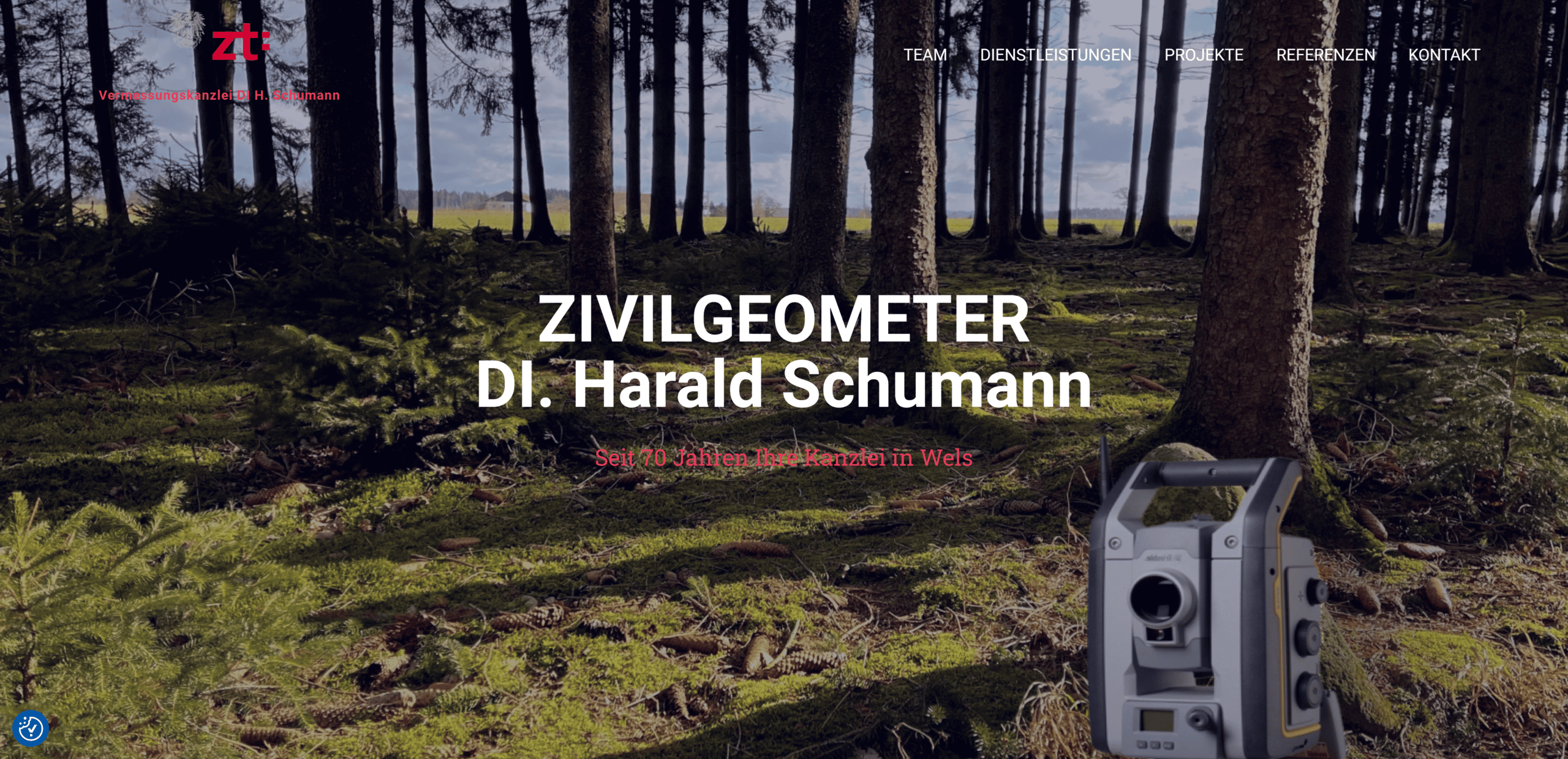 Zivilgeometer – DI. Harald Schumann